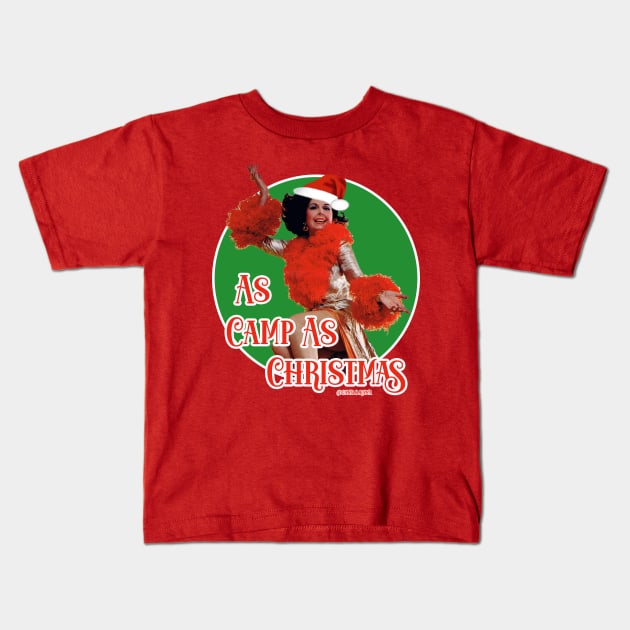 Camp as Christmas Kids T-Shirt by Camp.o.rama